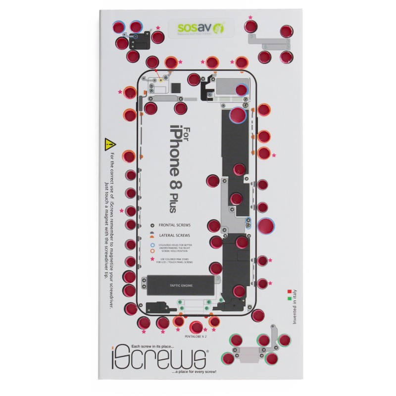 Organisateur de vis (iScrews) - iPhone 8 Plus Organisateur de vis (iScrews) - iPhone 8 Plus