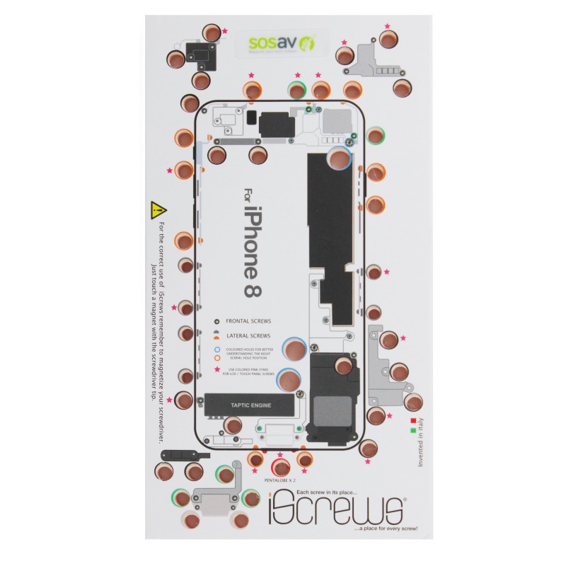 Organisateur de vis (iScrews) - iPhone 8 Organisateur de vis (iScrews) - iPhone 8