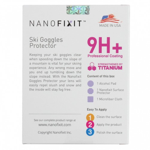 NanoClear Lunettes Ski