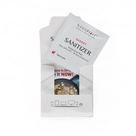 NanoClear Lingettes nettoyantes / désinfectantes (Lot 10 lingettes)