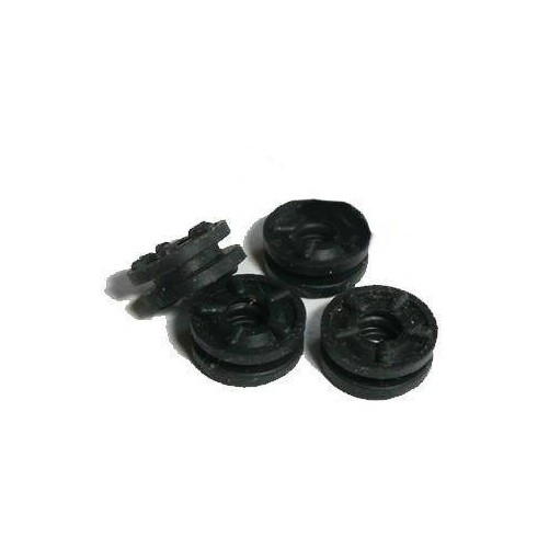 Lot de 4 caoutchoucs d'angle pour lecteur - Wii